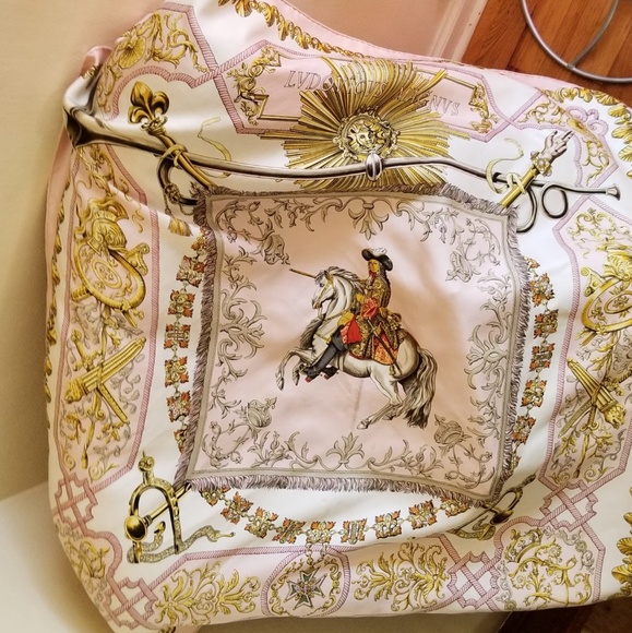 Hermes Accessories - Vintage Hermes Paris Silk Scarf